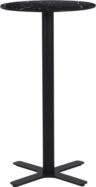 Black Plus Bar Table