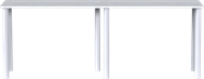 Pluto Bar Table - Straight 3m