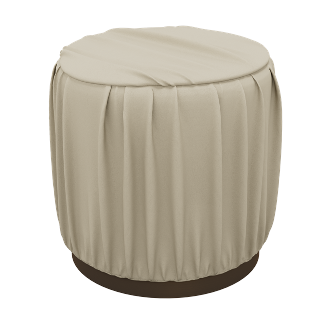 Rocco Round Ottoman - 45cm