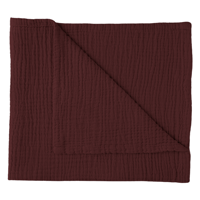 Souffle Napkin - Rust Red