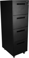 Space 4 Drawer Filing Cabinet