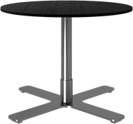 Stainless Plus Side Table Round