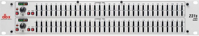 Graphic Equaliser: Dbx231s Dual 31band 